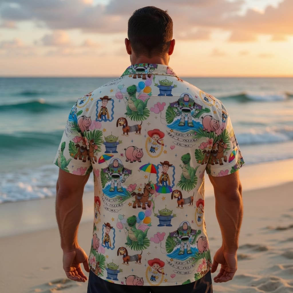 Toy Friends Premium Hawaiian Shirt - Tropical Icon Collection - HWS9Z1T001