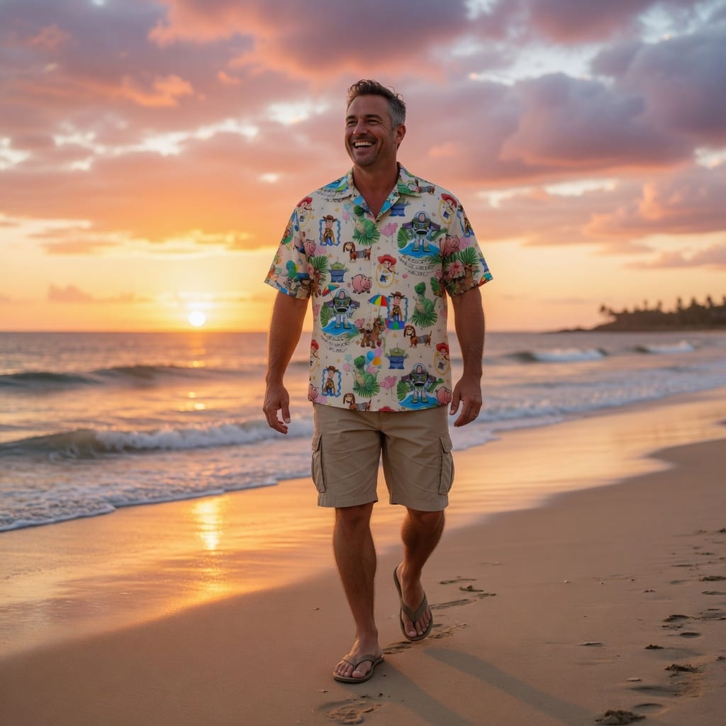 Toy Friends Premium Hawaiian Shirt - Tropical Icon Collection - HWS9Z1T001