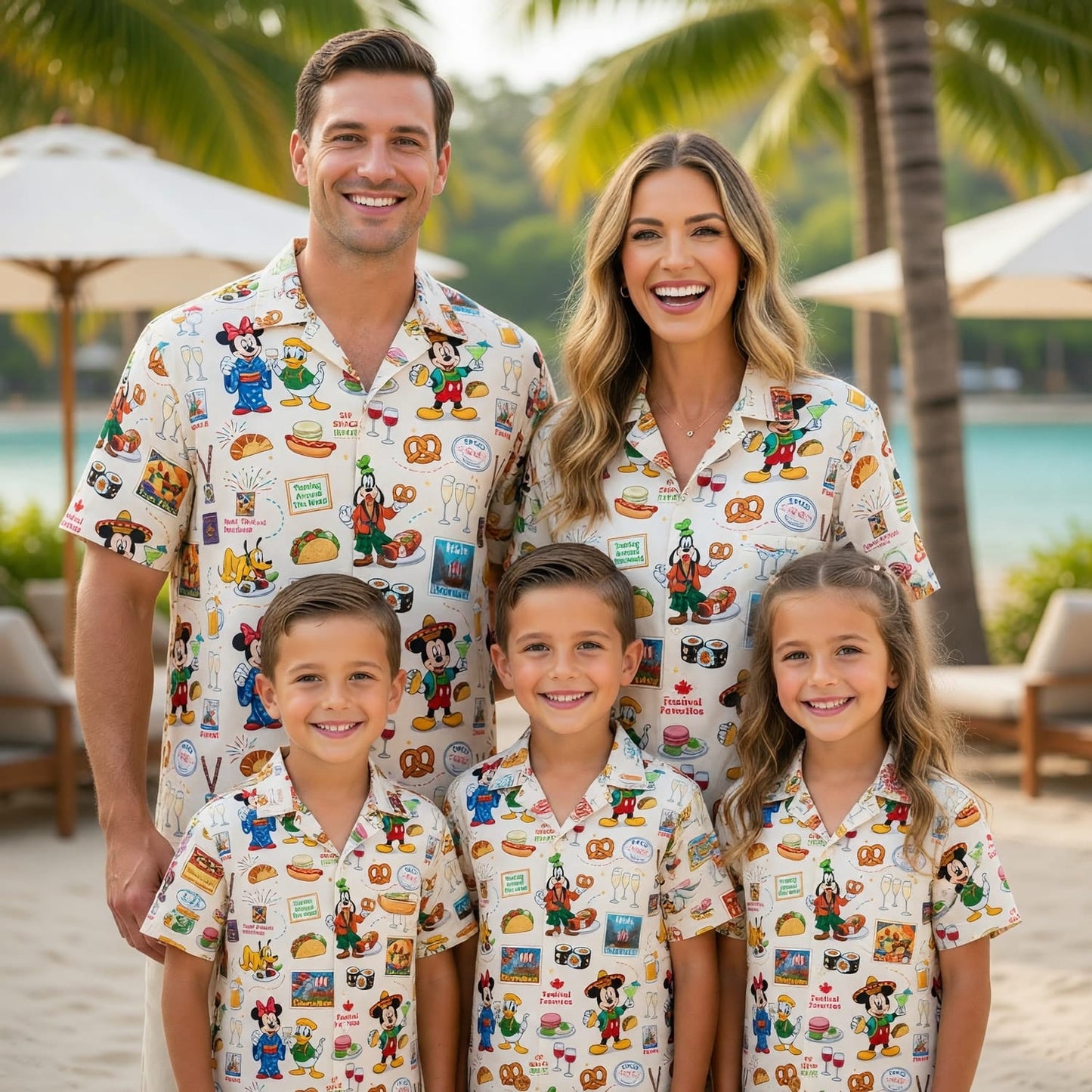 World Park Food & Wine Hawaiian Shirt - Festival World Pavilion - HWSIVCROX