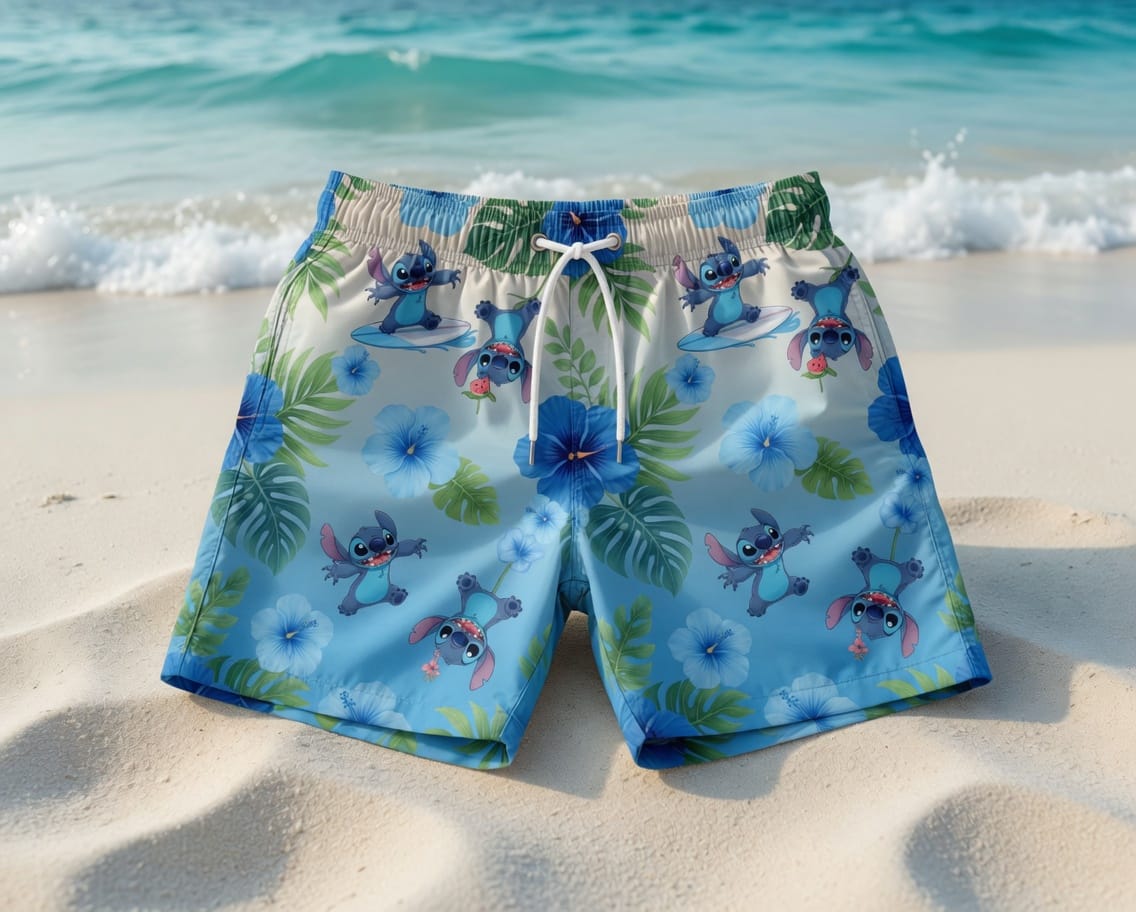 Blue Alien Premium Hawaiian Shirt - Blue Gradient Aloha Style - HWW010P001
