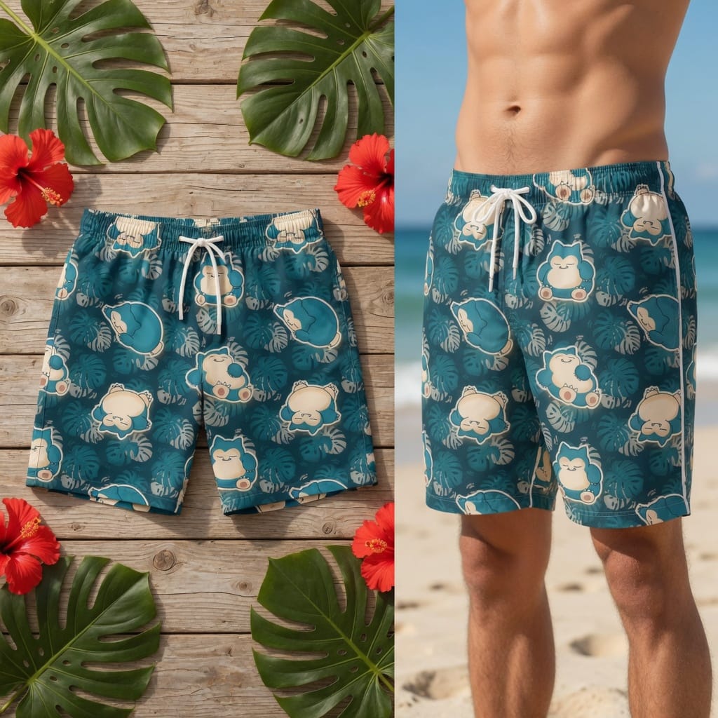Sleepy Monster Premium Hawaiian Shirt - Monster Tropical Aloha - HWXASW7001