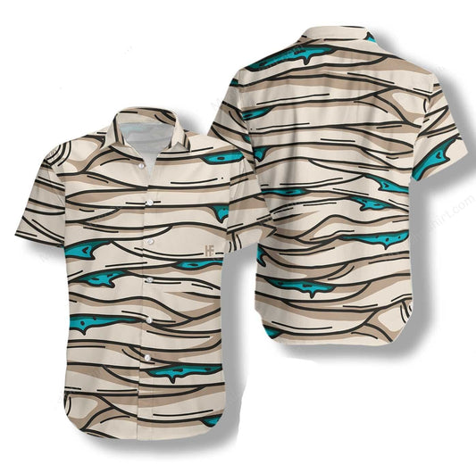 NoClaws Halloween Hawaii Shirt Halloween Mummy Costume Pattern Hawaiian Shirt White Unisex