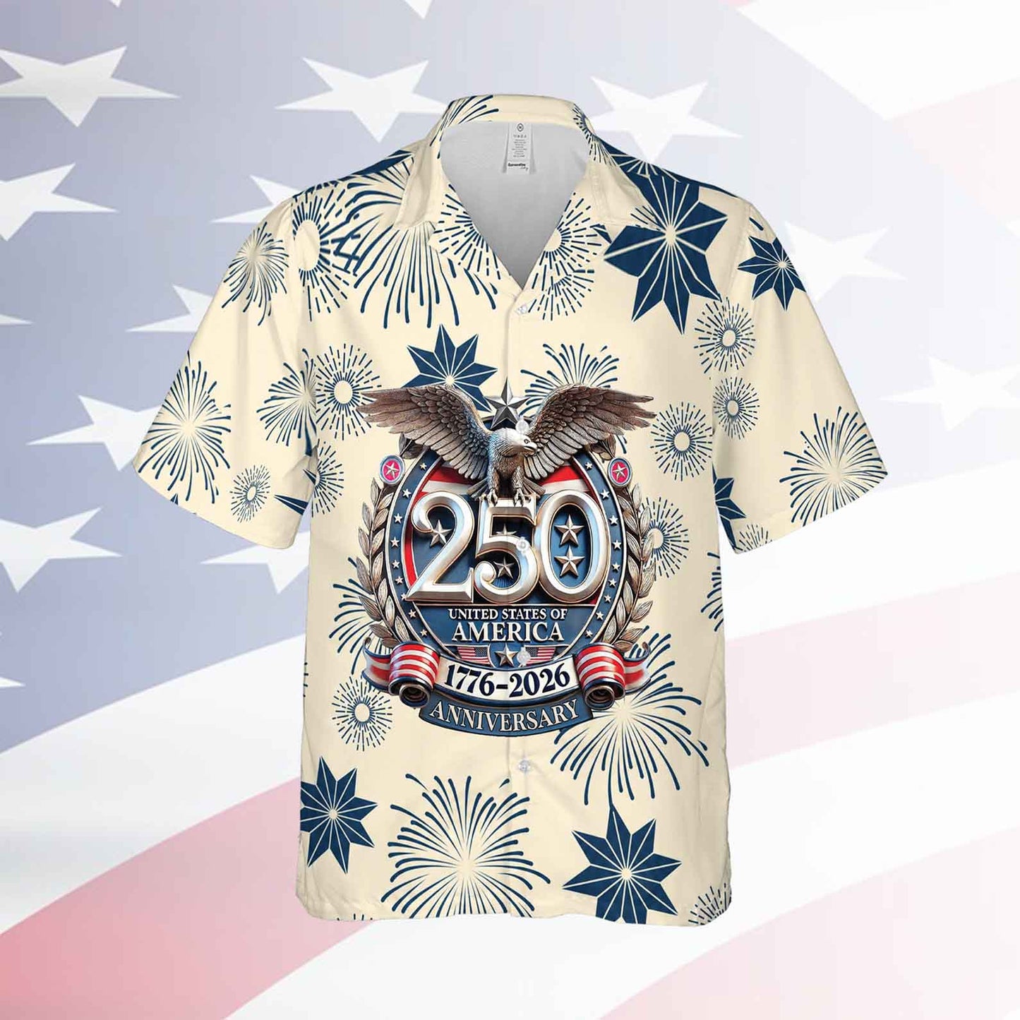 USA 250th Anniversary 1776–2026 Hawaiian Shirt, Patriotic 4th Of July Hawaii Shirt 685069