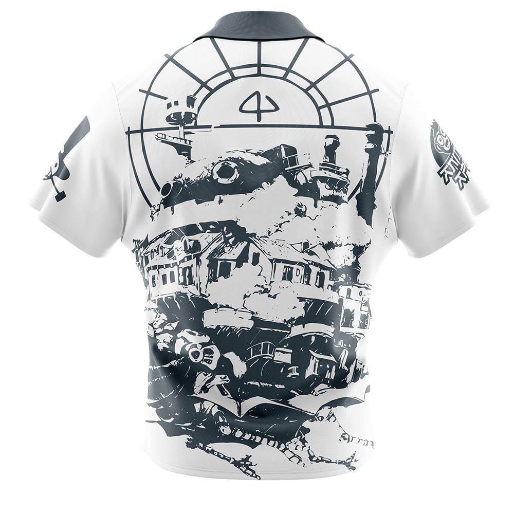Howl's Moving Castle Button Up Hawaiian Shirt
