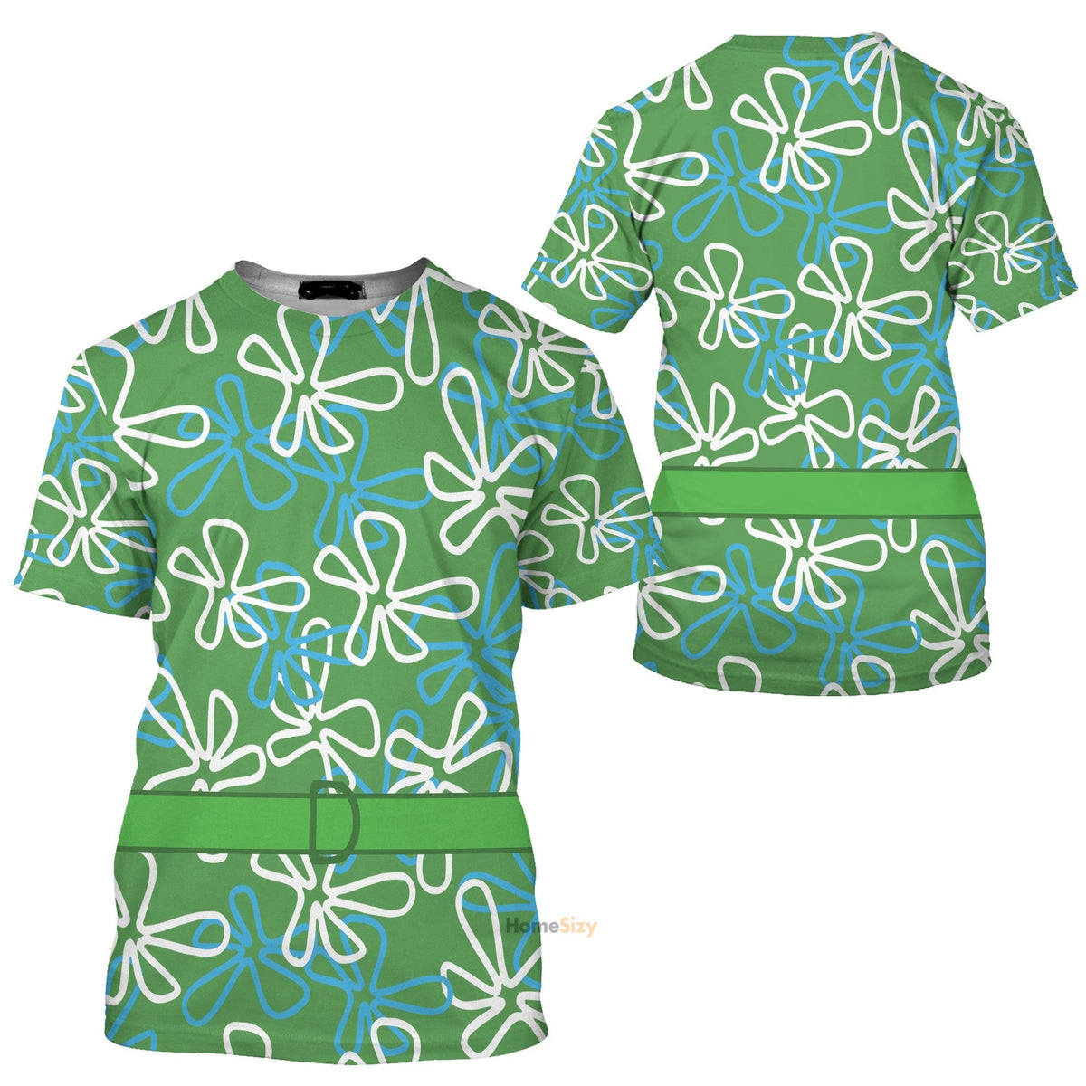 Inside Out T-shirt DN Disgust Emotion Inside Out Costume T-shirt Green Unisex