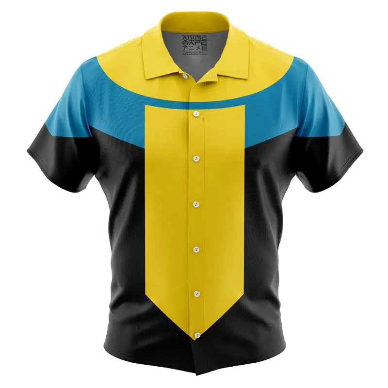 Invincible Button Up Hawaiian Shirt