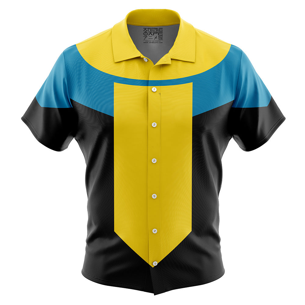 Invincible Button Up Hawaiian Shirt