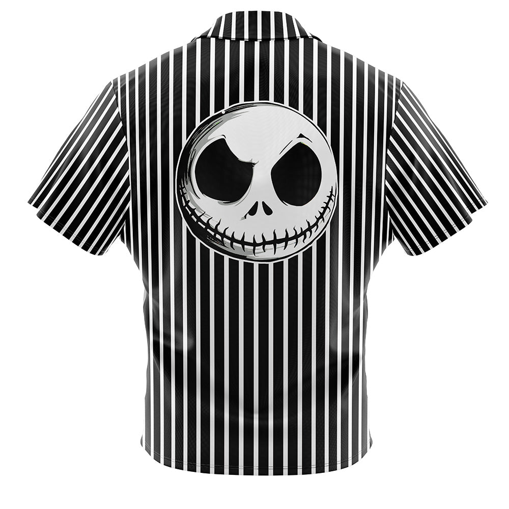 Jack Skellington The Night Before Christmas Button Up Hawaiian Shirt