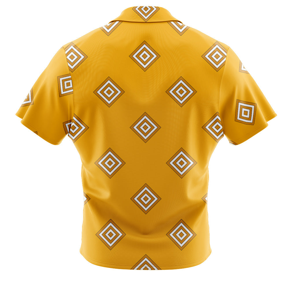 Jinbe Wano Arc One Piece Button Up Hawaiian Shirt
