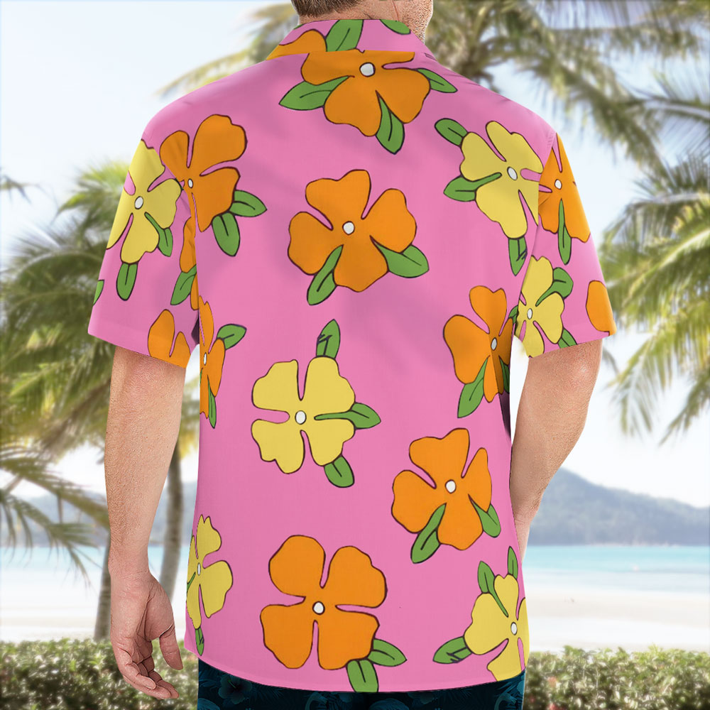 Jinbei Egghead Outfit Hawaiian Shirt Button Up S-5XL For Sale | One Piece Universe Store