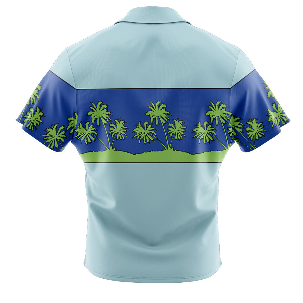 Joker The Killing Joke Animated DC Comics Button Up Hawaiian Shirt