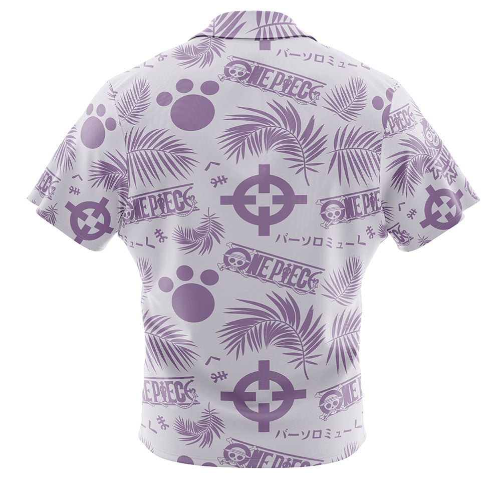 Bartholomew Kuma Aloha One Piece Button Up Hawaiian Shirt