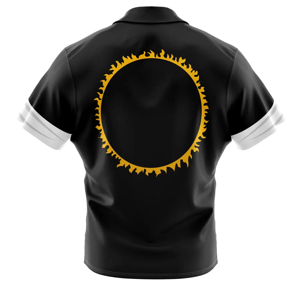 Kyo Kusanagi Classic King of Fighters Button Up Hawaiian Shirt