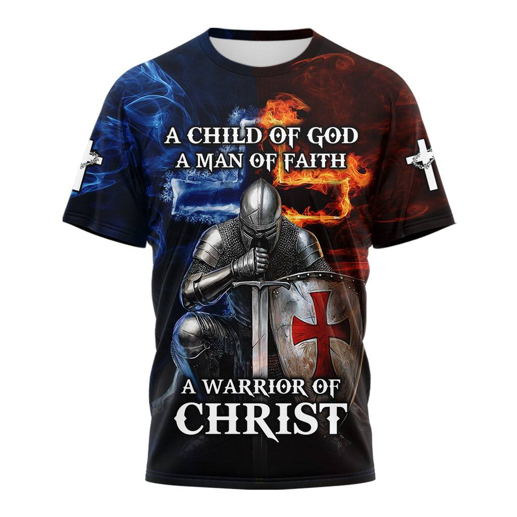 A Child of God A man of Faith 3D TShirt