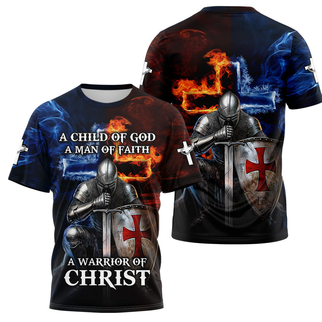 A Child of God A man of Faith 3D TShirt