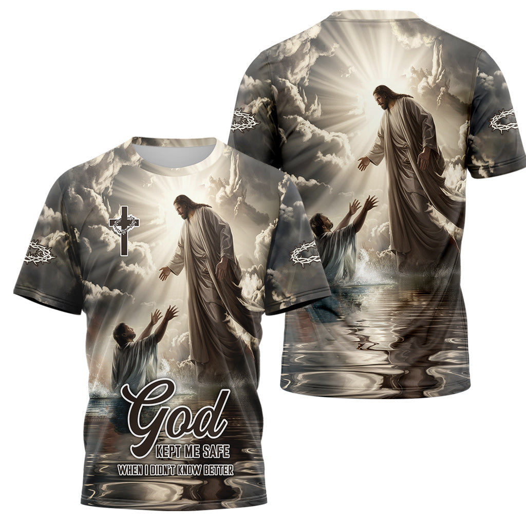 God Kept Me Safe When I Didn’t Know Better 3D TShirt