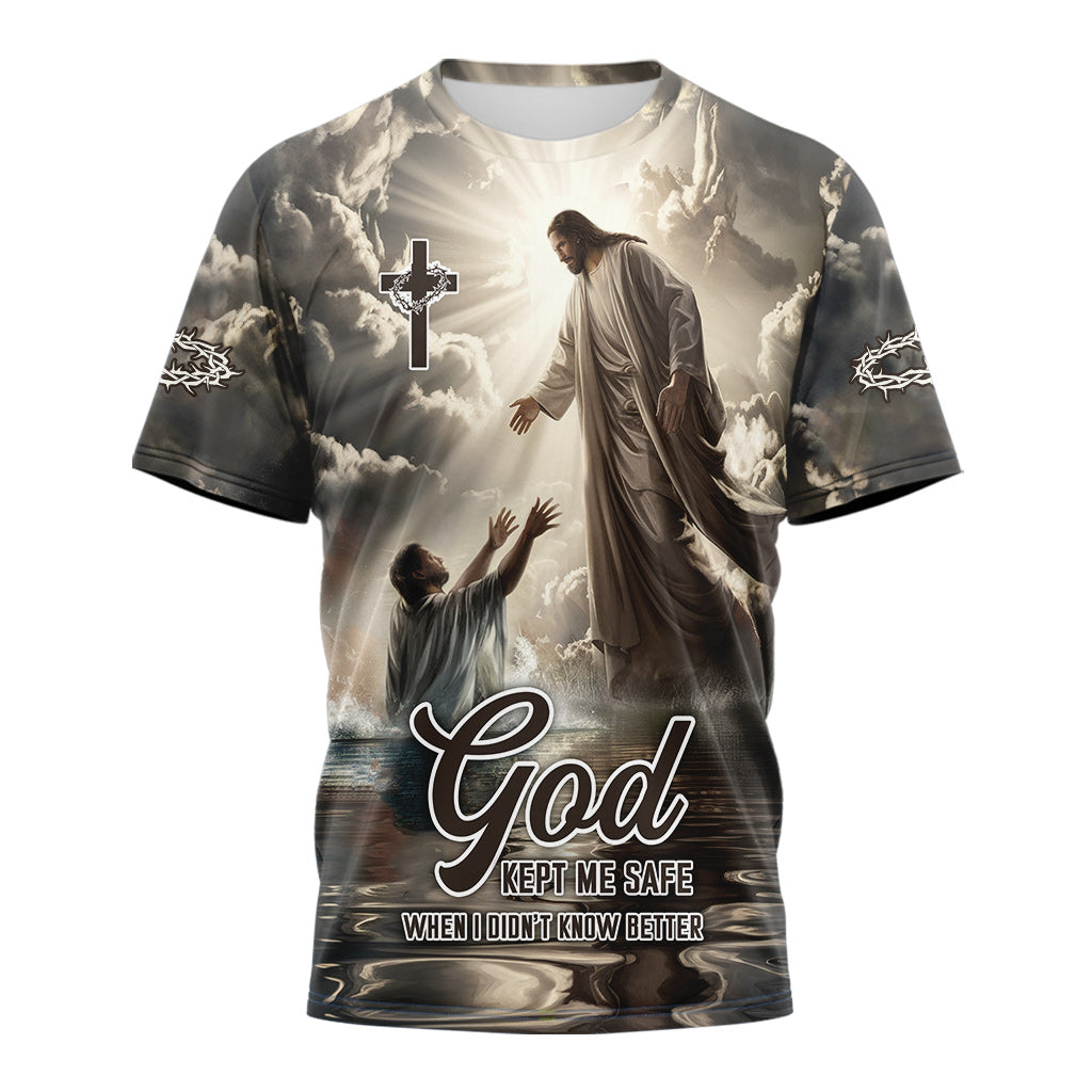 God Kept Me Safe When I Didn’t Know Better 3D TShirt