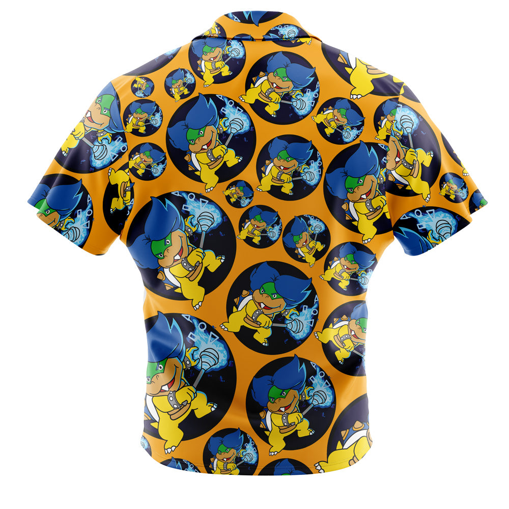Ludwig Von Koopa Super Mario Bros Button Up Hawaiian Shirt