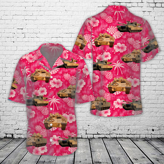 M1A2 Abrams and the M2A3 Bradley Hawaiian Shirt For Women