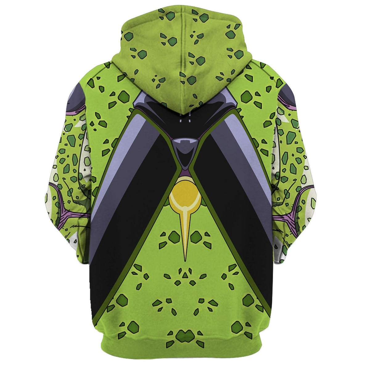 Dragon Ball Z T-shirt Dragon Ball Z Cell Costume 3d Green T-shirt Hoodie For Anime Fan