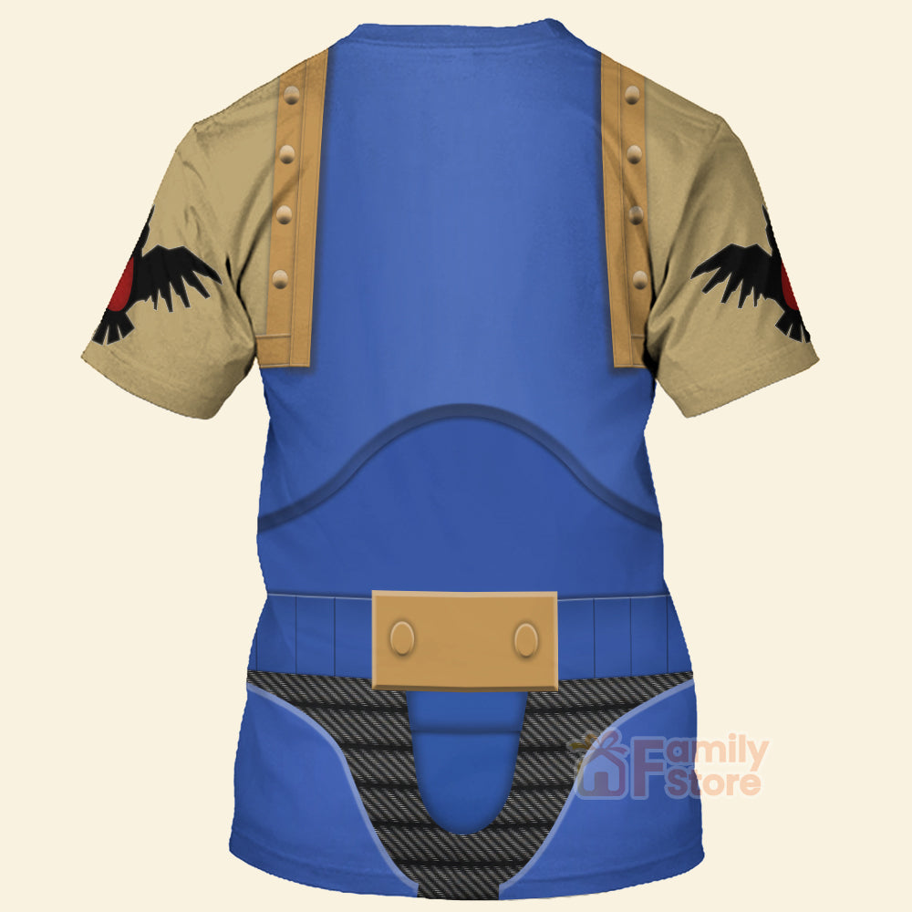 Warhammer Librarian Epistolary Jonah Orion - Costume Cosplay 3D Tshirt