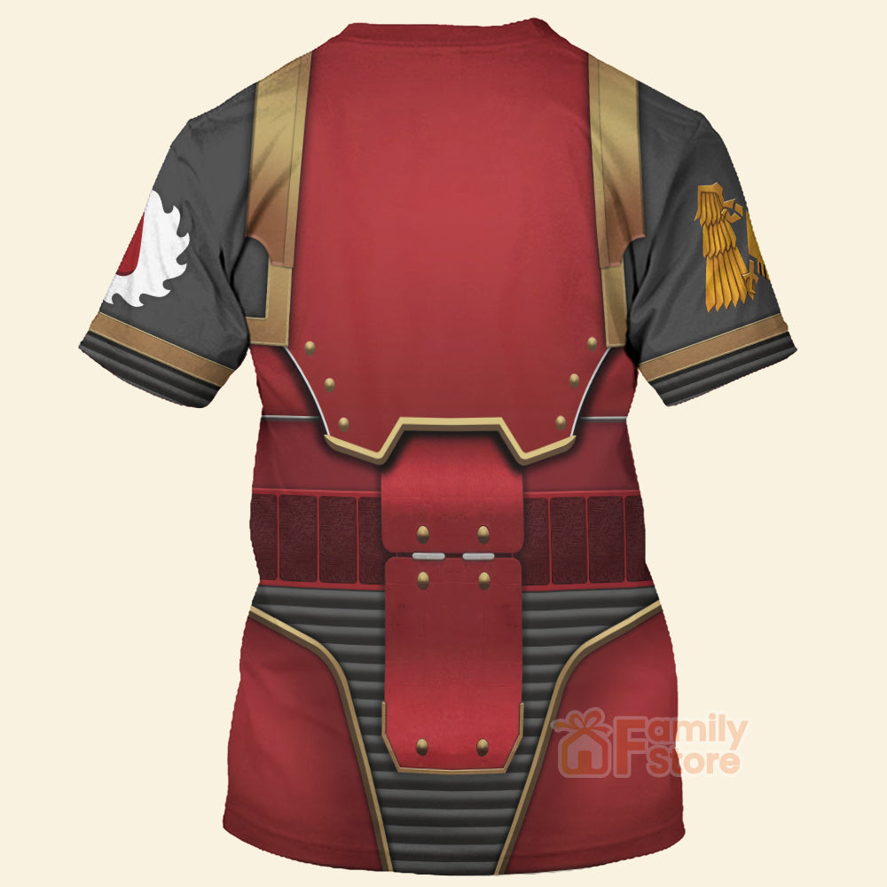 Flesh Tearers In Mark III Power Armor Costume Cosplay - 3D Tshirt CSWRH168