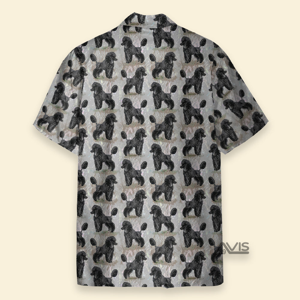 Black Poodles - Hawaiian Shirt