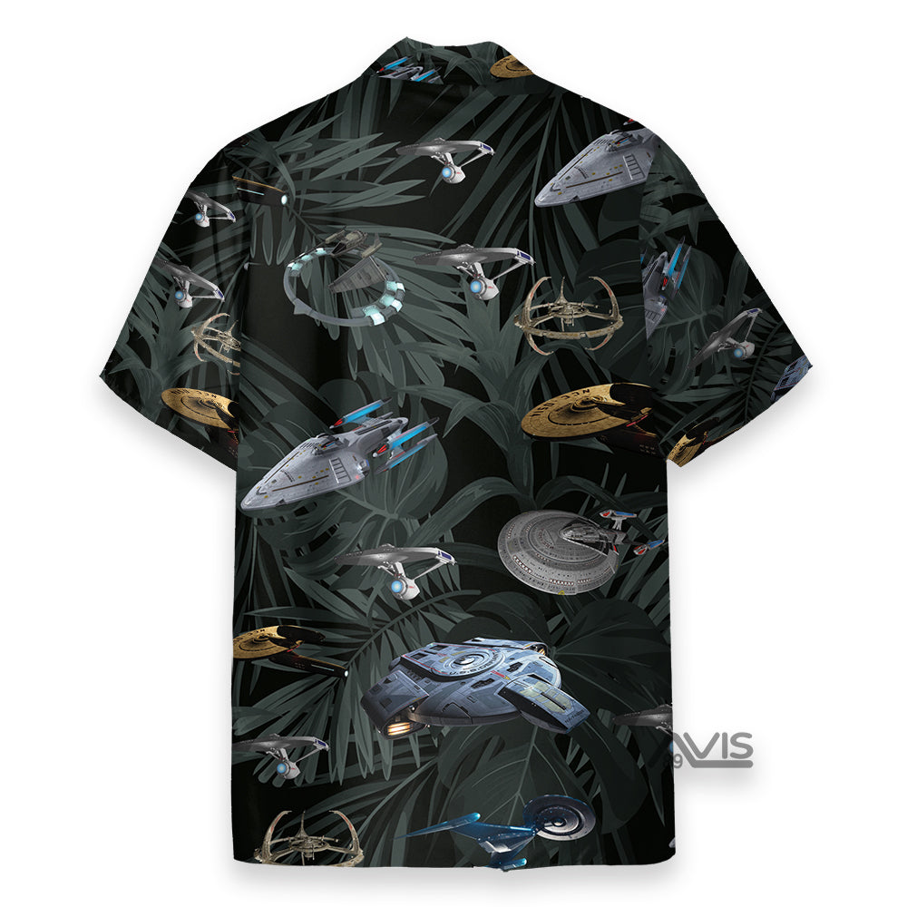 SaTr Space Ships - Hawaiian Shirt