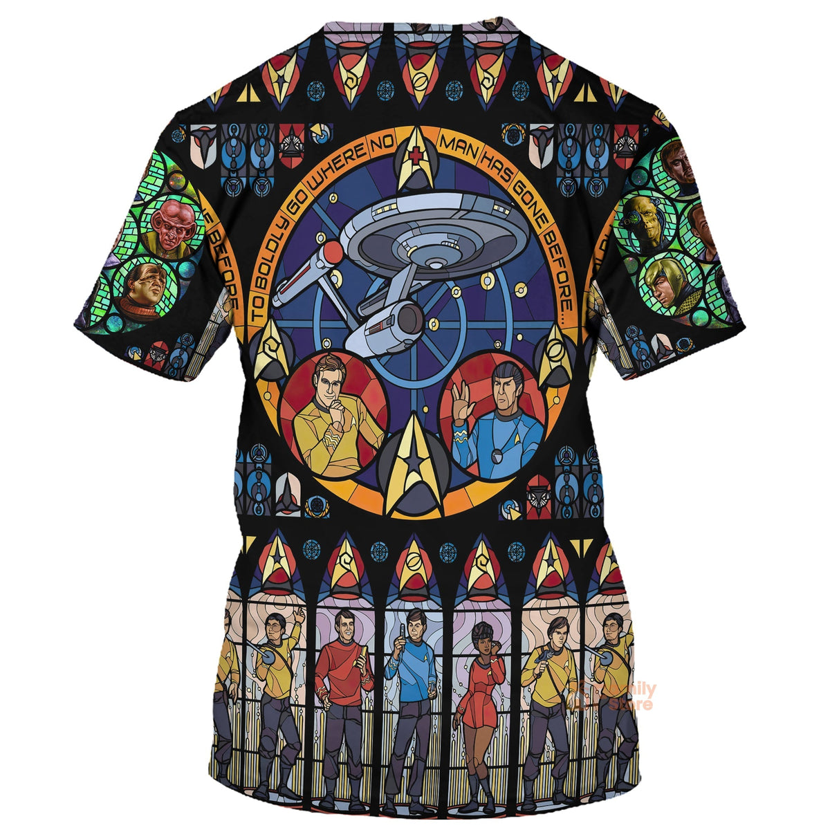 SaTr Stained Glass T-Shirt