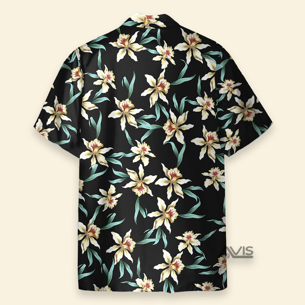 Tom Selleck Magnum Pi Star Orchid Costume Cosplay - Hawaii Shirt