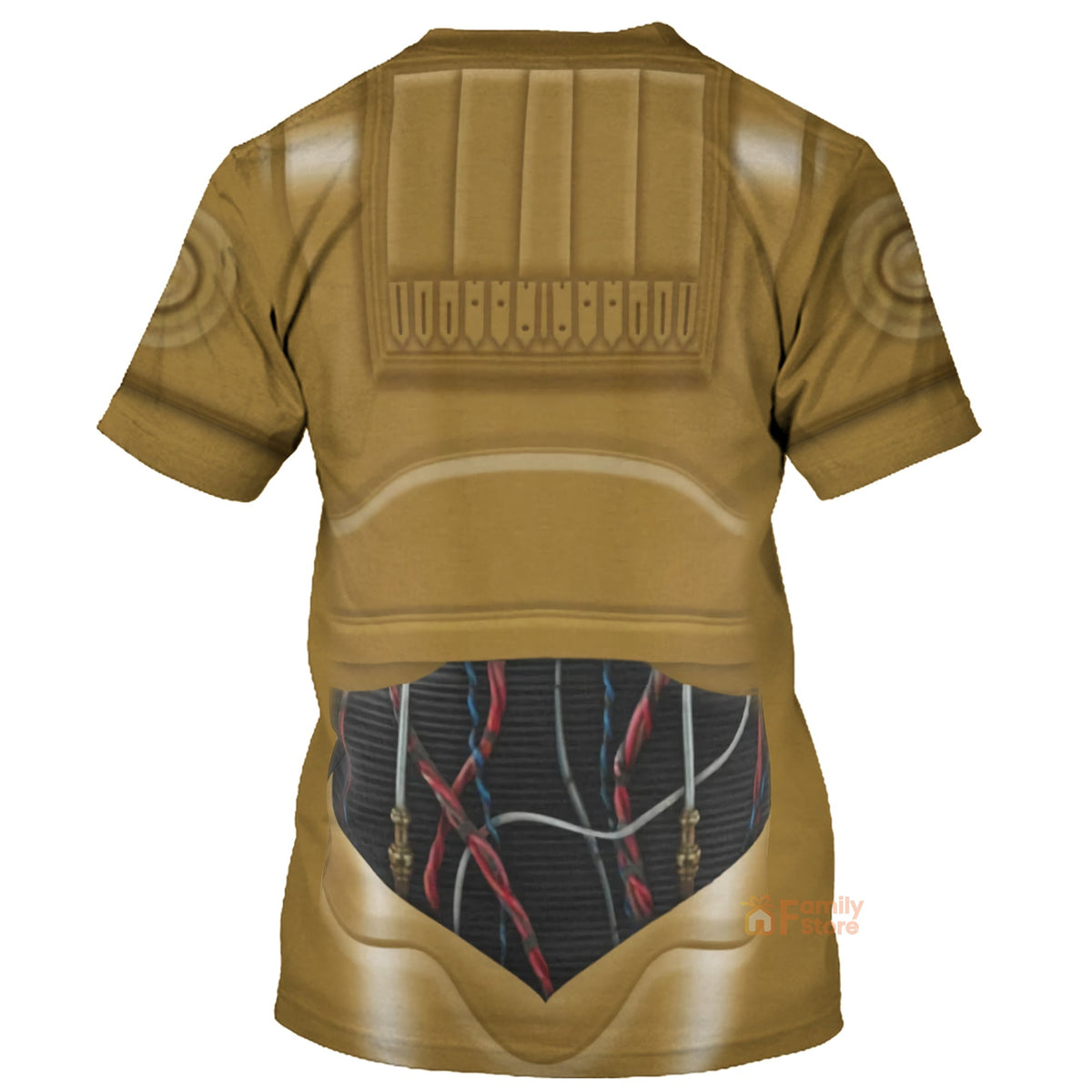 C3PO Stwa Costume T-shirt For Men