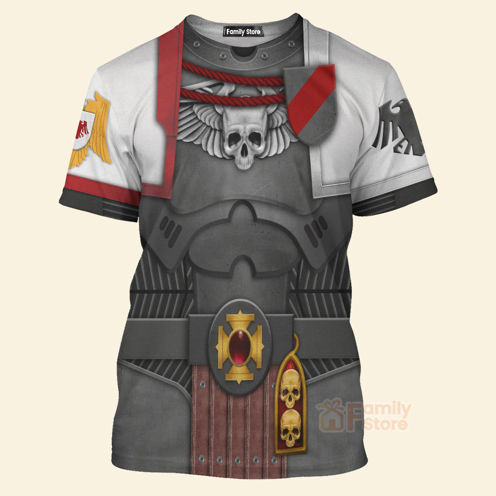 Warhammer Raven Guard Captain - Costume Cosplay Tshirt CSWRH172