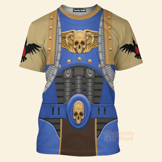 Warhammer Librarian Epistolary Jonah Orion - Costume Cosplay 3D Tshirt