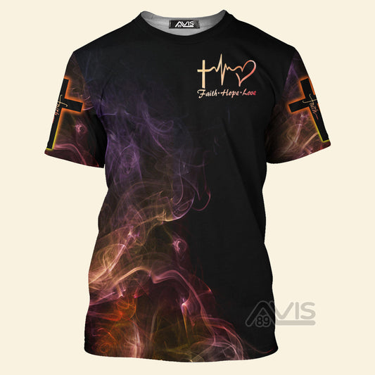 Christ Who Strengthens Me - 3D Tshirt