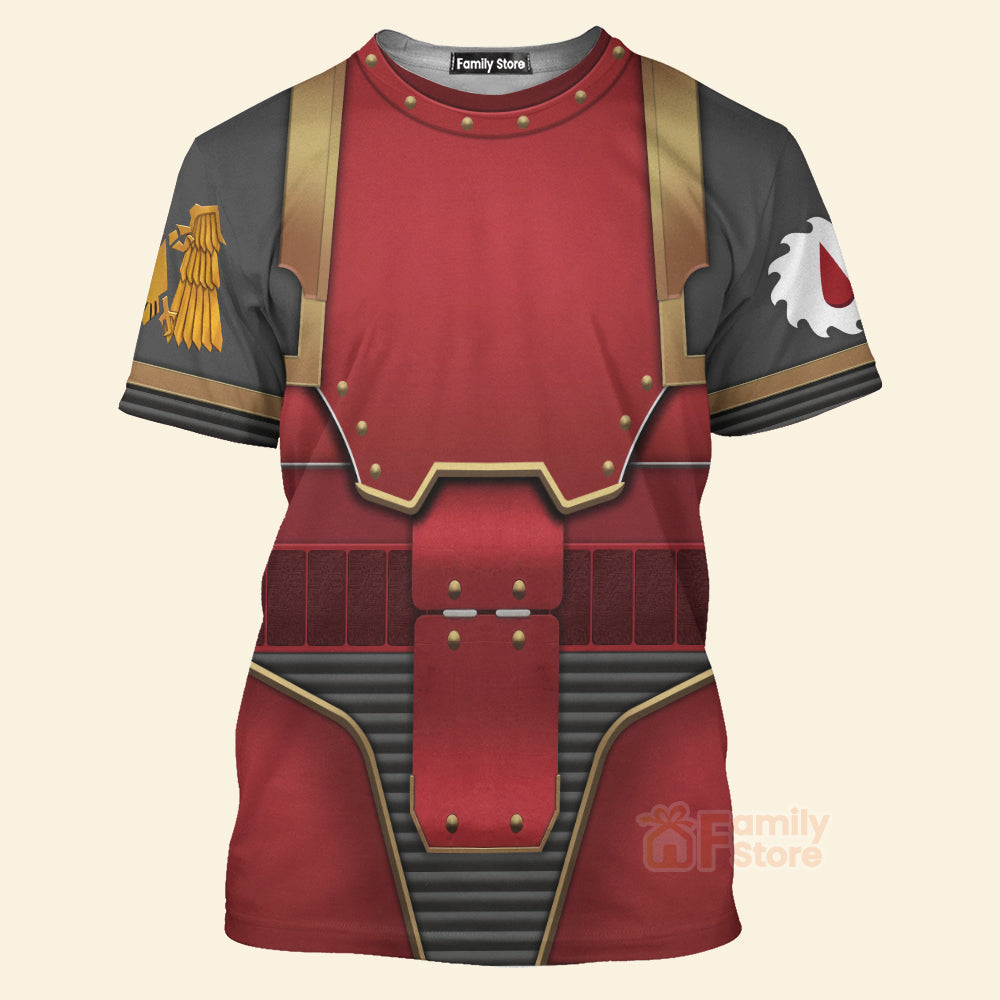 Flesh Tearers In Mark III Power Armor Costume Cosplay - 3D Tshirt CSWRH168
