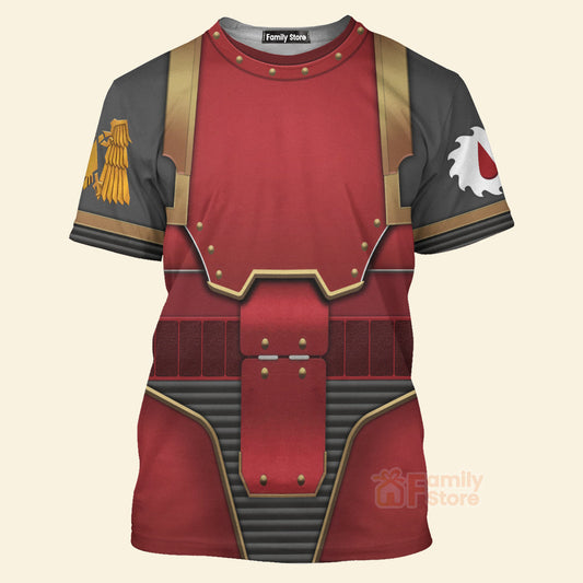 Flesh Tearers In Mark III Power Armor Costume Cosplay - 3D Tshirt CSWRH168