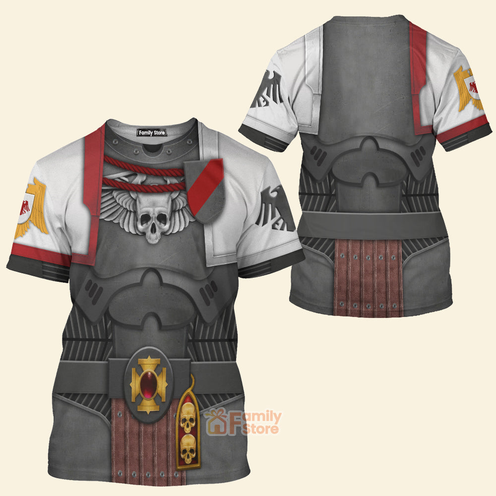 Warhammer Raven Guard Captain - Costume Cosplay Tshirt CSWRH172
