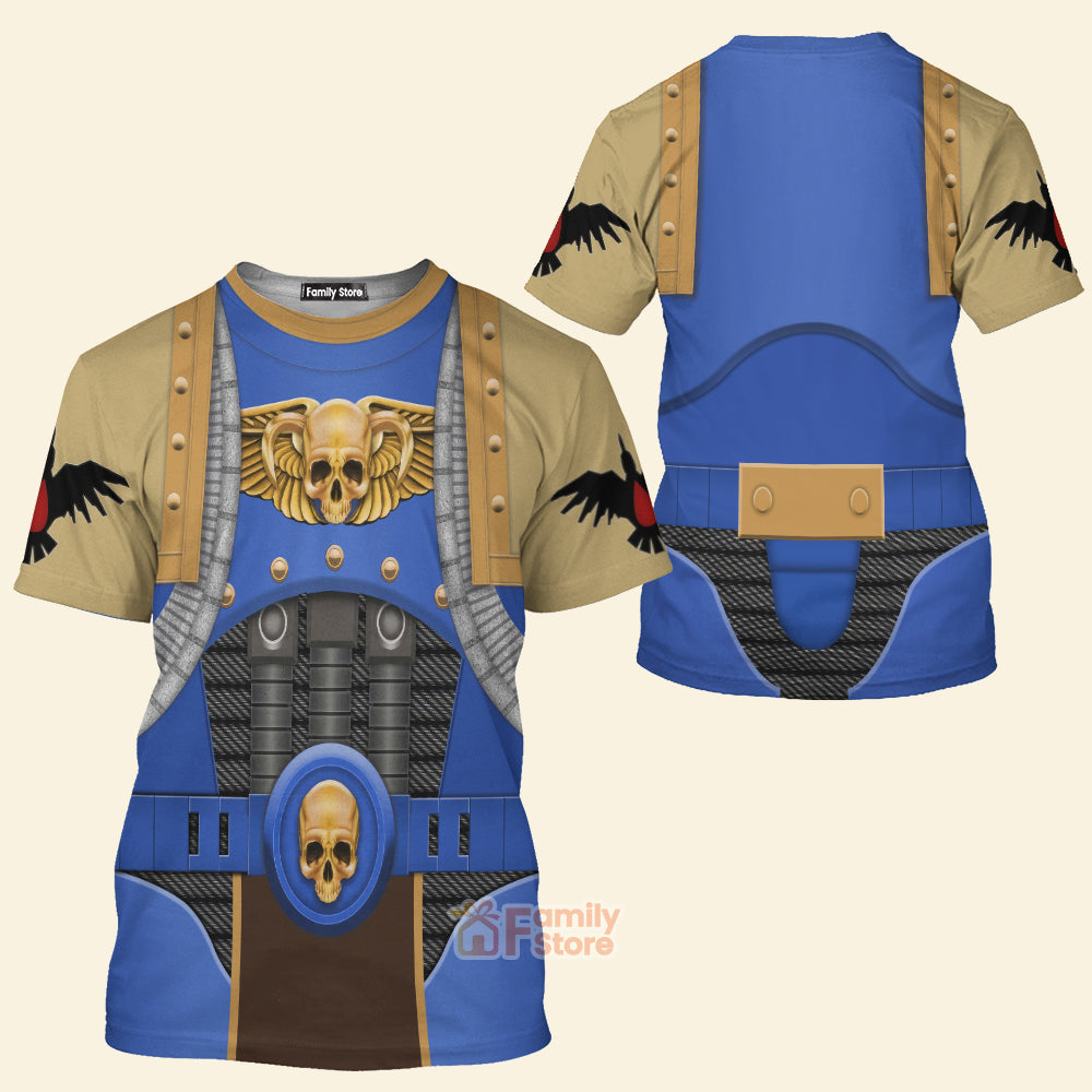 Warhammer Librarian Epistolary Jonah Orion - Costume Cosplay 3D Tshirt