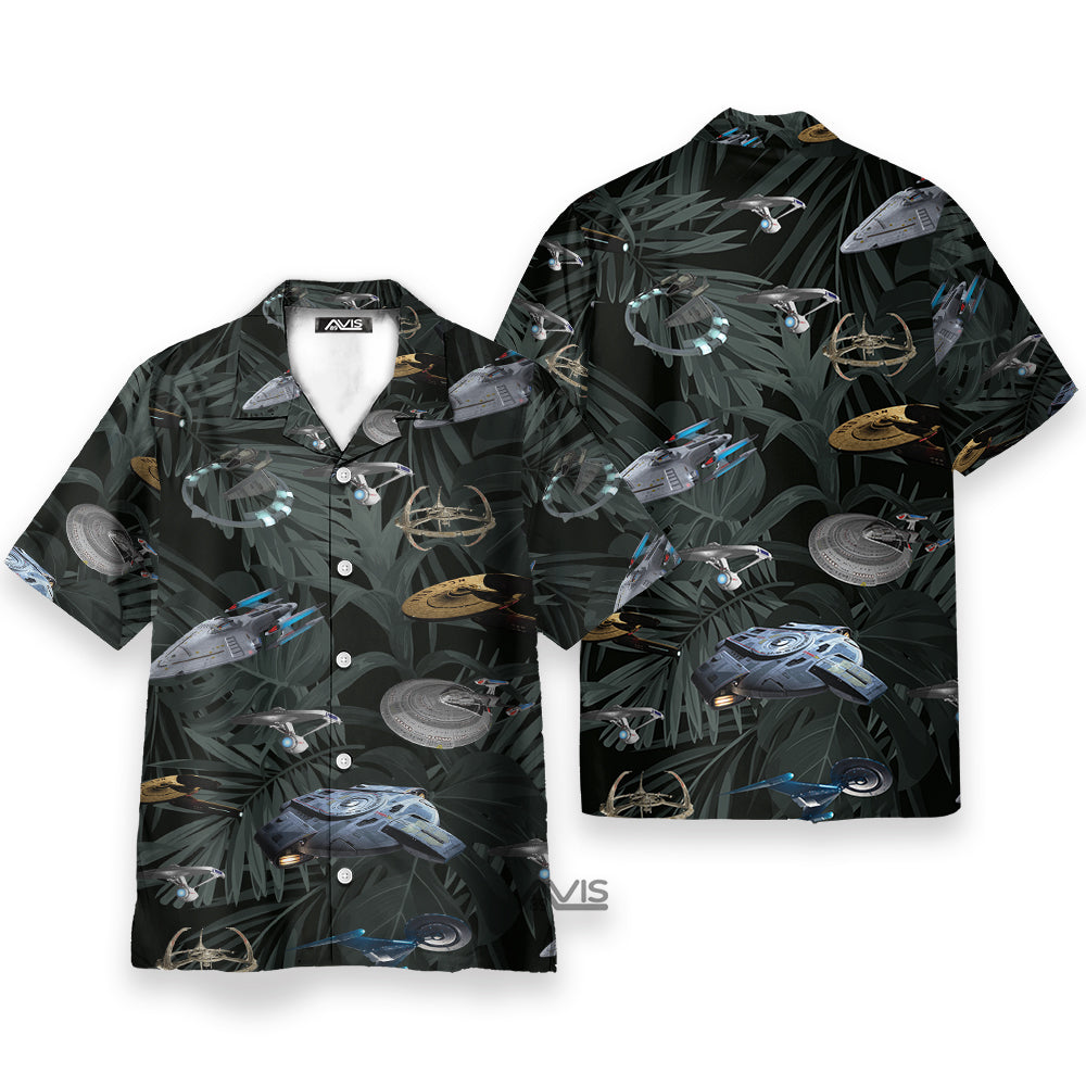 SaTr Space Ships - Hawaiian Shirt