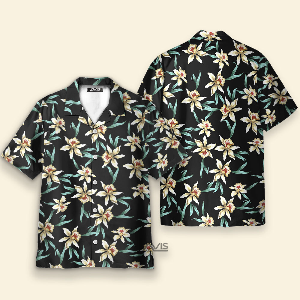 Tom Selleck Magnum Pi Star Orchid Costume Cosplay - Hawaii Shirt