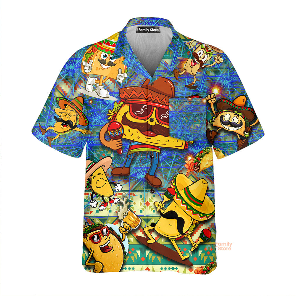 Food Let's Taco Bout How Awesome You Are Funny Hawaiian Shirt