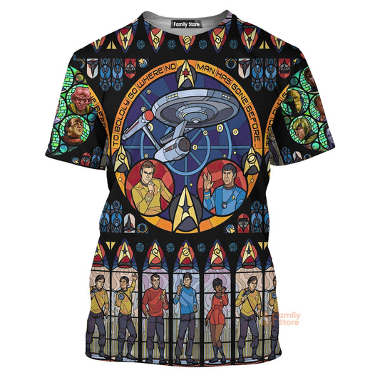 SaTr Stained Glass T-Shirt