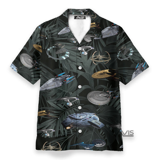 SaTr Space Ships - Hawaiian Shirt
