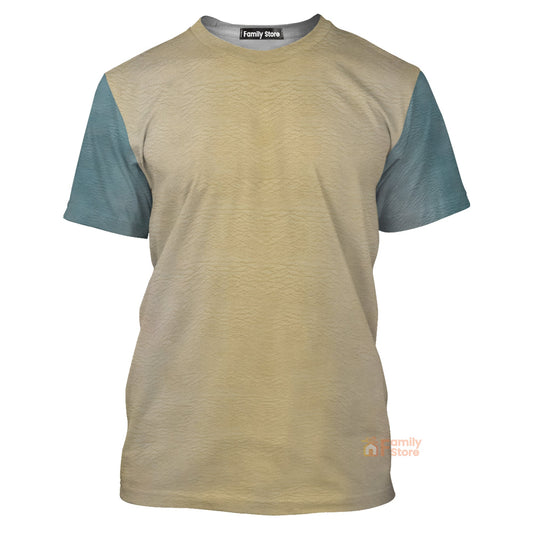 Aladar Disney Dinosaurs Costume T-Shirts For Men