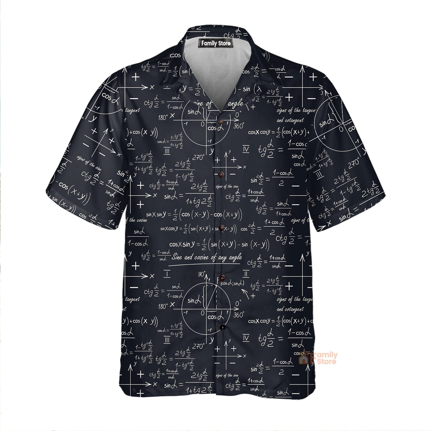 Math Teacher Hawaiian Shirt