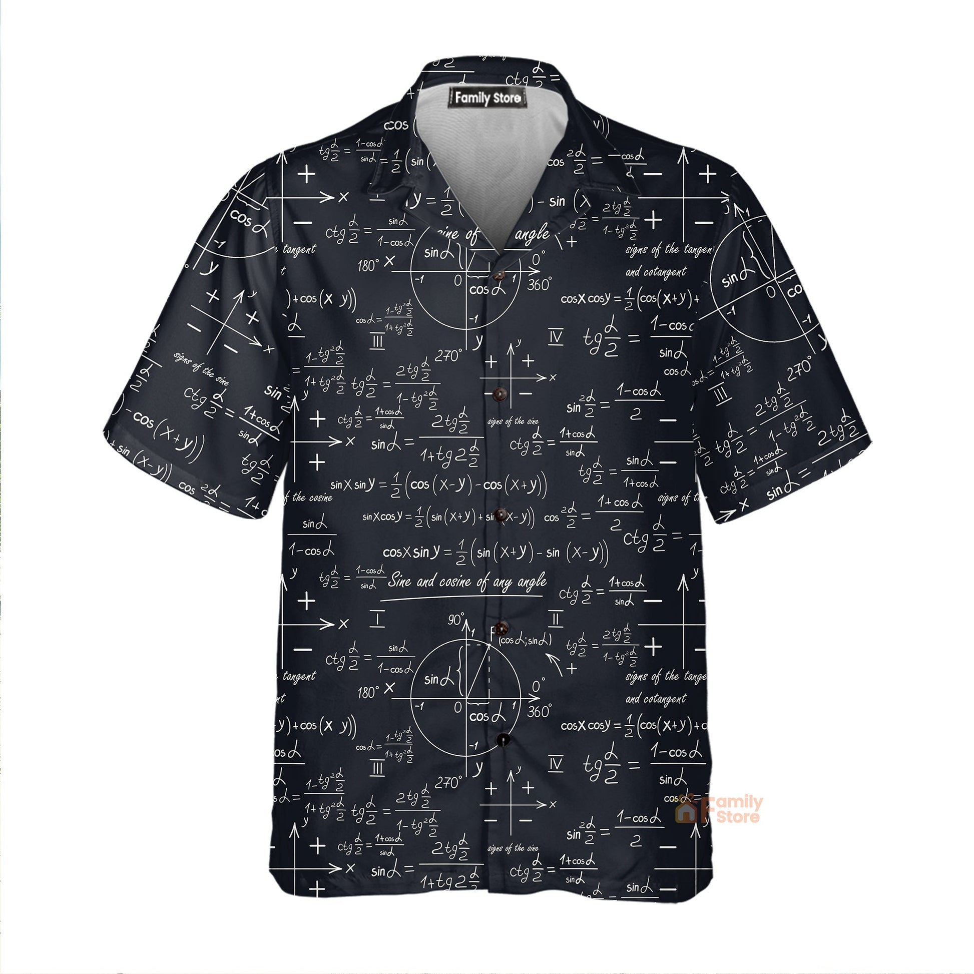 Math Teacher Hawaiian Shirt