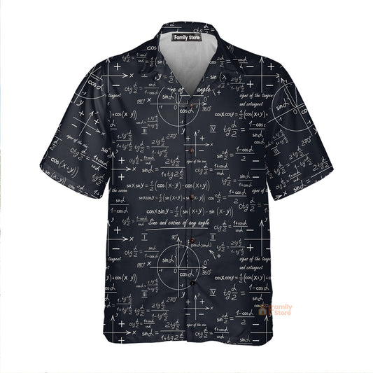 Math Teacher Hawaiian Shirt