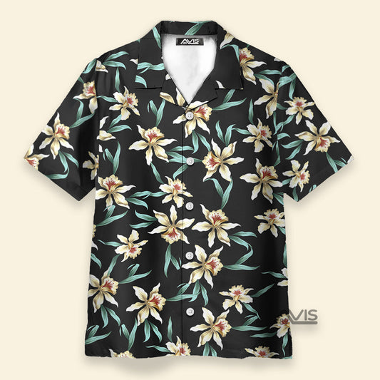 Tom Selleck Magnum Pi Star Orchid Costume Cosplay - Hawaii Shirt