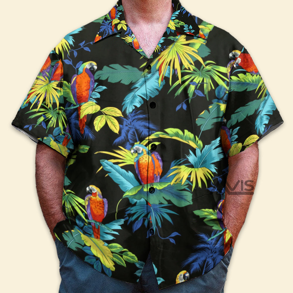 Jim Carrey In Ace Ventura Pet Detective Costume Cosplay - Hawaiian Shirt