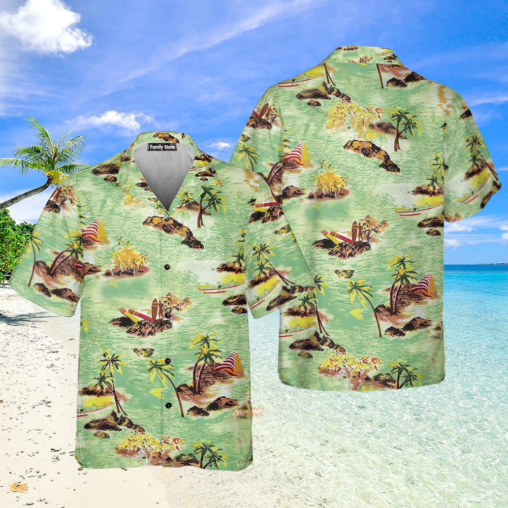 Samuel Brett From Alien, Harry Dean Stanton Hawaiian Shirt